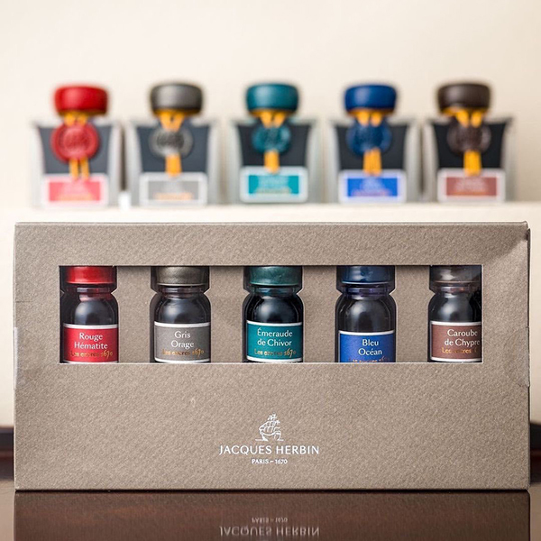 J. Herbin 1670 Anniversary Ink, Gift Set of 5