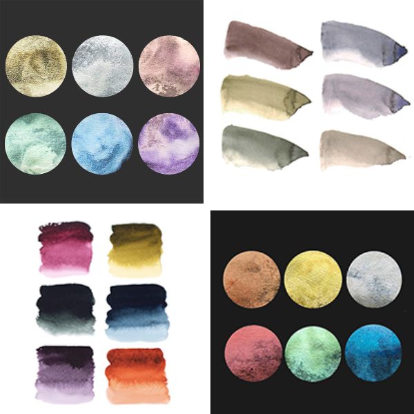 Bokuundo Watercolor Palettes